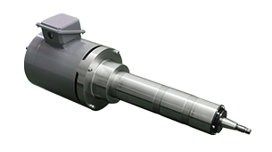 Motor direct drive spindle